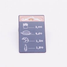 Playmobil 30064122 Bord Prijslijst Zwart - Board Pricing Black