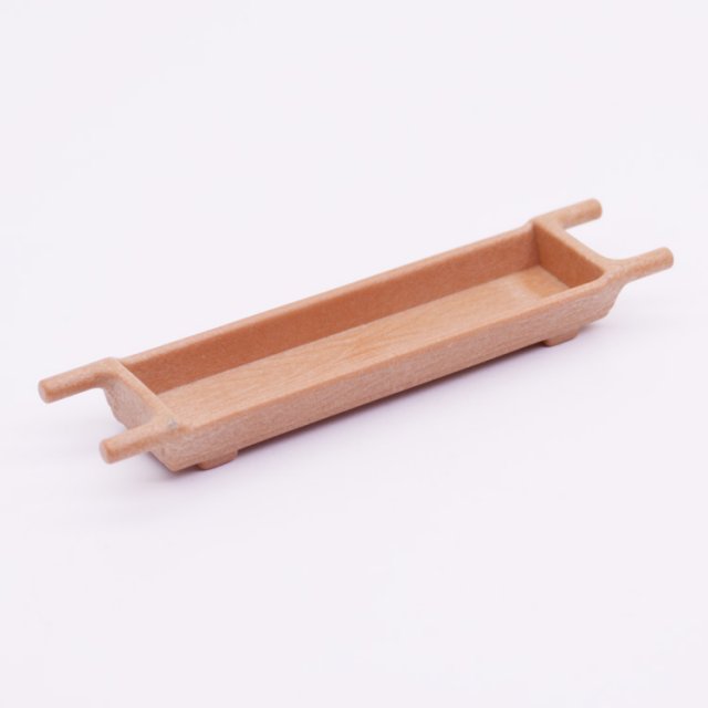 Playmobil 30077870 Draagberrie v Katapult Stenen - L.B - Tray f Catapult Rocks ,  groot uit kunststof in de kleur l.bruin. Geschikt vanaf 3+.