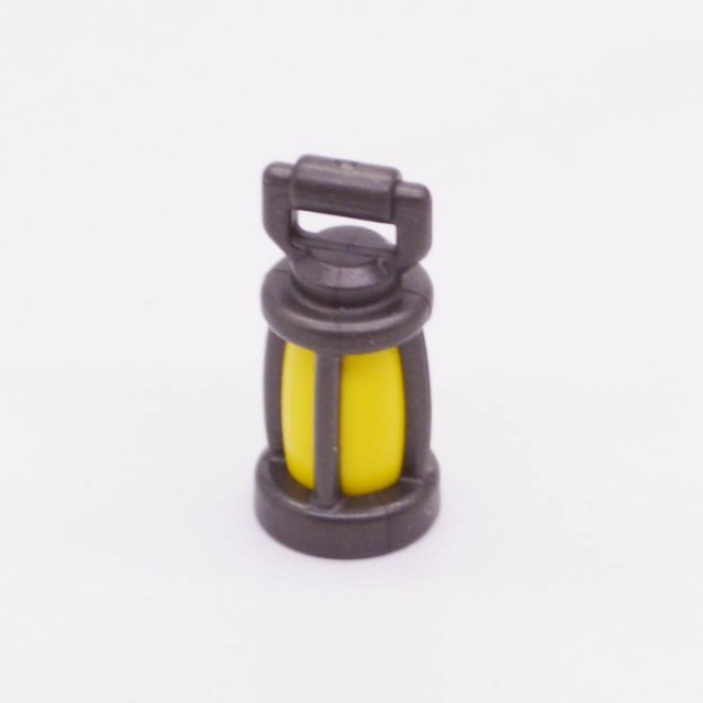 Playmobil 30079190 Lantaarn Handlantaarn - Lantern Hand ,  groot uit kunststof in de kleur d.metaal. Geschikt vanaf 3+.