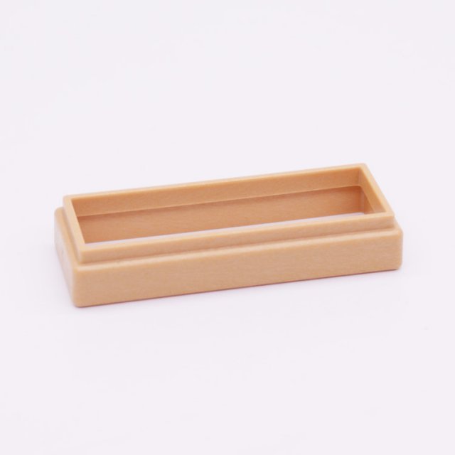 Playmobil 30082692 Turnkast Turnbok Element - Gymnastic Element Base ,  groot uit kunststof in de kleur beige. Geschikt vanaf 3+.