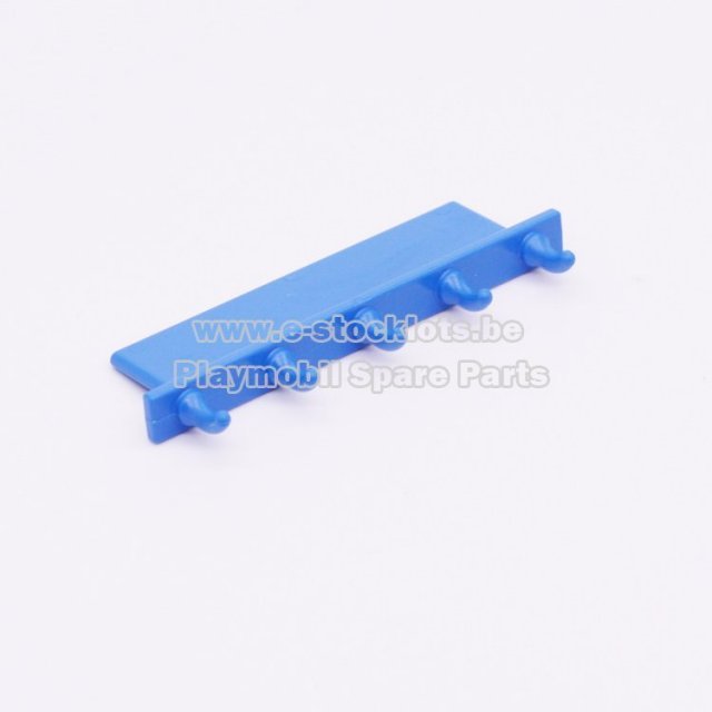 Playmobil 30200812 Kapstok Muurkast - Hooks Wall Cabinet ,  groot uit kunststof in de kleur blauw. Geschikt vanaf 3+.