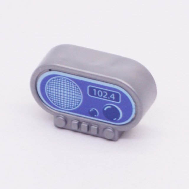Playmobil 30211172 Wekkerradio Grijs - Alarm Clock Grijs ,  groot uit kunststof in de kleur grijs. Geschikt vanaf 3+.