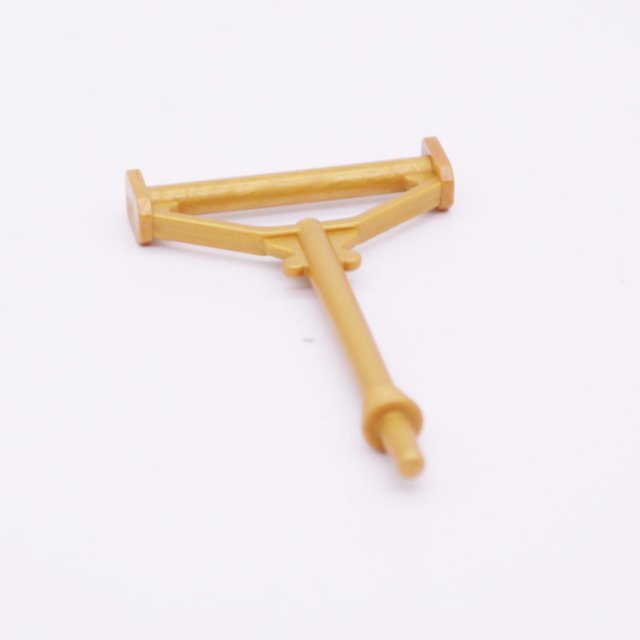 Playmobil 30212100 Zitstok Papegaai - Pole Parrot Perch ,  groot uit kunststof in de kleur tan. Geschikt vanaf 3+.