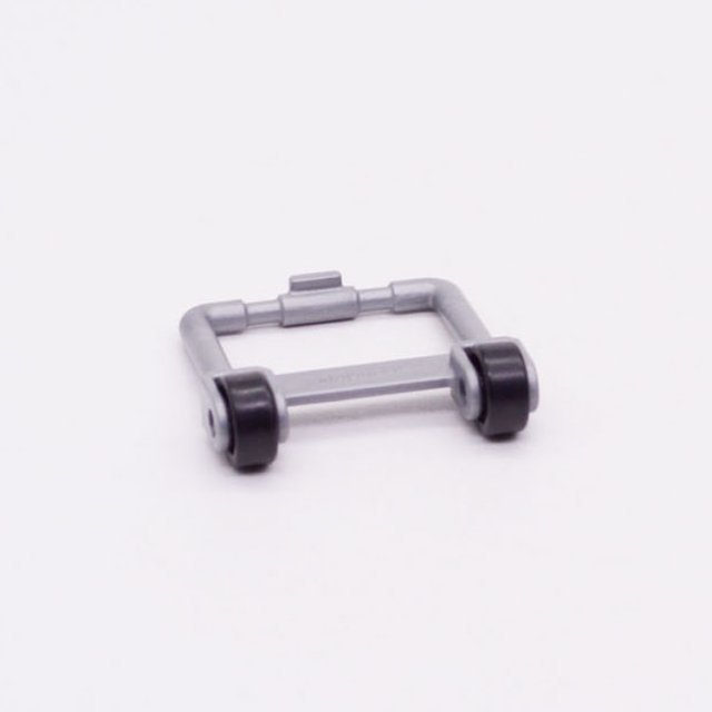 Playmobil 30217160 30043960 Onderstel Brancard - GR - Stretcher Legs ,  groot uit kunststof in de kleur grijs. Geschikt vanaf 3+.