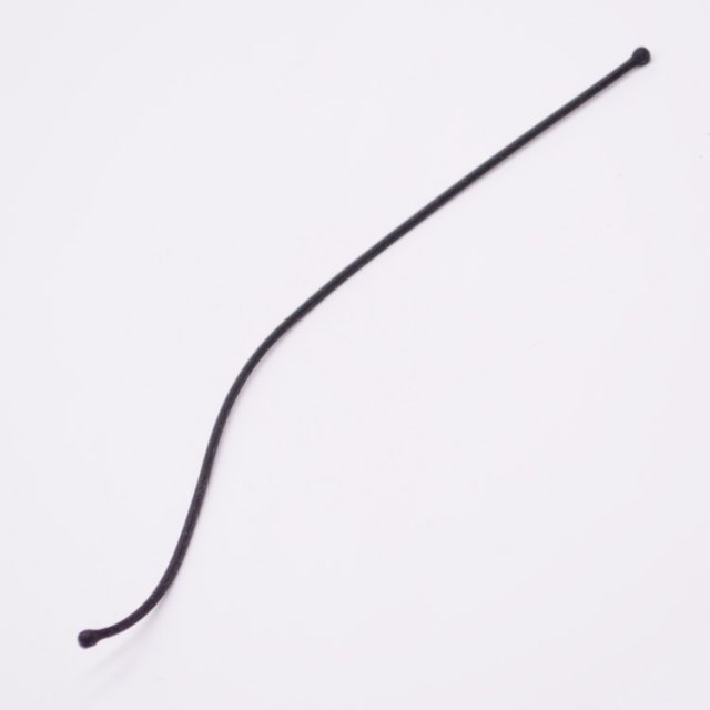 Playmobil 30217330 Slang Kabel Bol Uiteinden - 120 - Hose Cable Ball Ends ,  groot uit kunststof in de kleur zwart. Geschikt vanaf 3+.