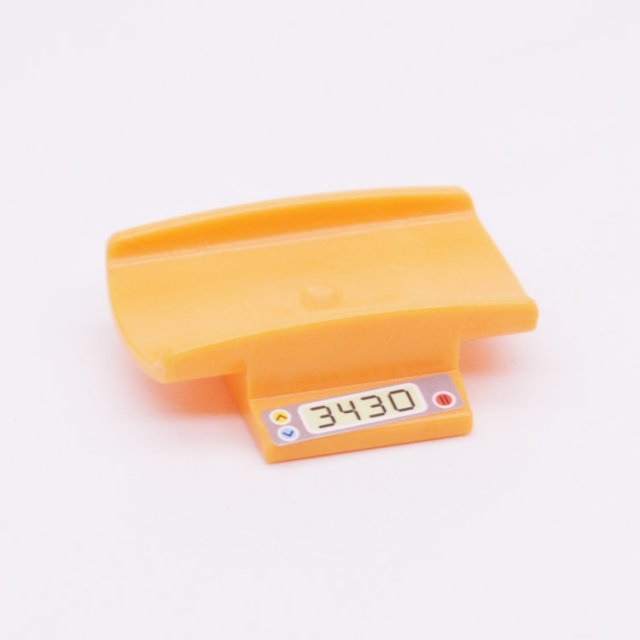 Playmobil 30239083 Baby Weegschaal - Scale Weighing Babies ,  groot uit kunststof in de kleur oranje. Geschikt vanaf 3+.