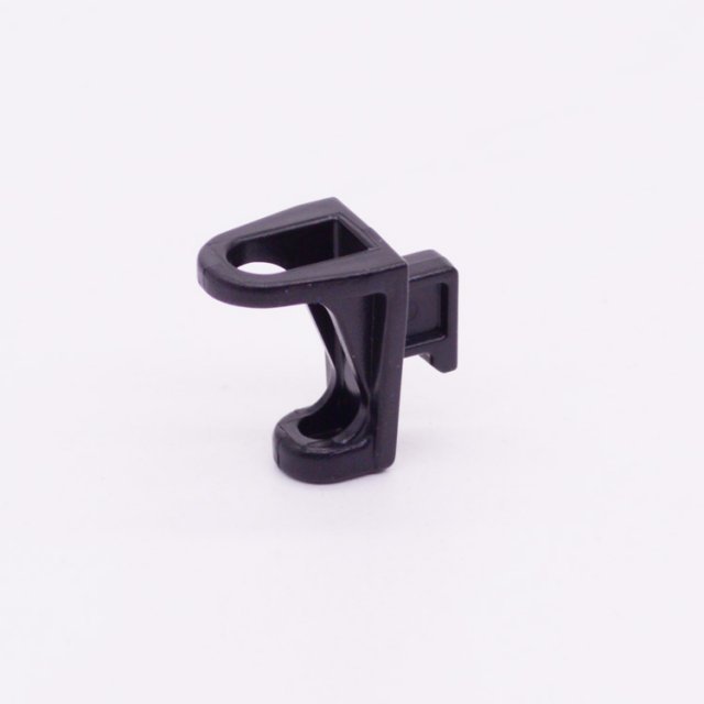Playmobil 30247510 Fakkelhouder Zwart - Torch Holder Black ,  groot uit kunststof in de kleur zwart. Geschikt vanaf 3+.