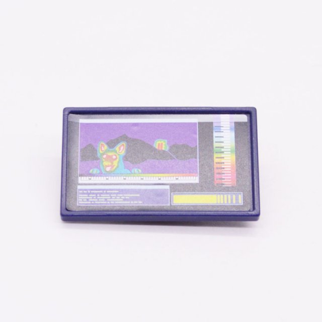 Playmobil 30250662 02 Tablet Scherm Spiegel - BL - Table Top Mirror Screen ,  groot uit kunststof in de kleur blauw. Geschikt vanaf 3+.