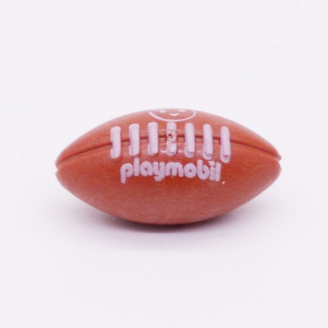 Playmobil 30627172 Amerikaanse Voetbal - American Football ,  groot uit kunststof in de kleur bruin. Geschikt vanaf 3+.