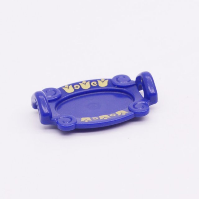 Playmobil 30629402 Serveerschaal Ovaal - BL - Serving Tray Oval ,  groot uit kunststof in de kleur blauw. Geschikt vanaf 3+.