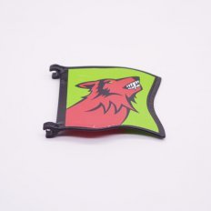 Playmobil 30218970 01 Vlag Rode Wolf - Flag Red Wolf