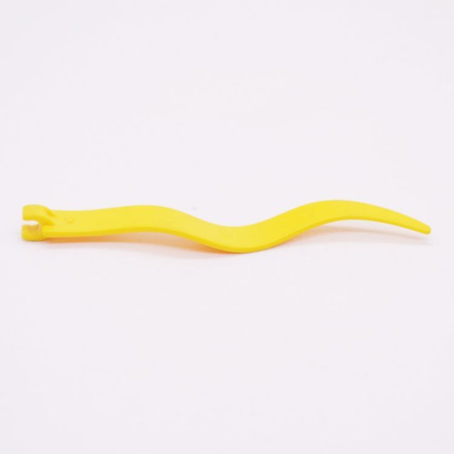 Playmobil 30248240 Wimpel Banner Smal Geel - Pennant Banner Narrow Yellow ,  groot uit kunststof in de kleur geel. Geschikt vanaf 3+.