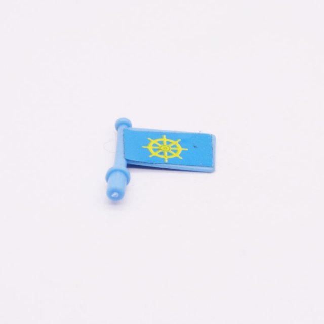 Playmobil 30602780 01 Vlag Klein Boot - Flag Small Boat ,  groot uit kunststof in de kleur blauw. Geschikt vanaf 3+.