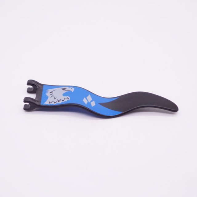 Playmobil 30626383 Vlag Wimpel Valk - Flag Pennant Falcon ,  groot uit kunststof in de kleur zwart. Geschikt vanaf 3+.