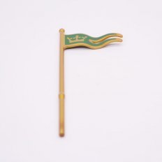Playmobil 30629432 Vlag Wimpel m Paal - Crown - Flag Pennant w Pole