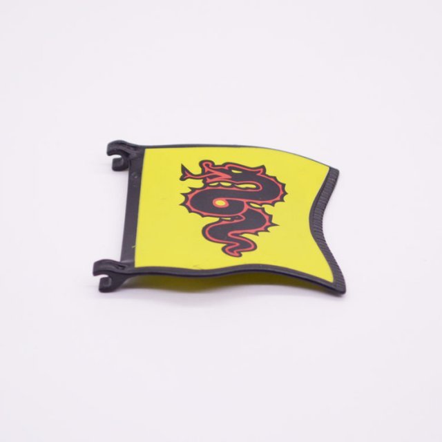 Playmobil 30636702 Vlag Slang - Flag Snake ,  groot uit kunststof in de kleur zwart. Geschikt vanaf 3+.