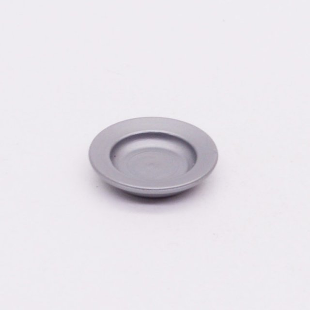 Playmobil 30037663 Bord Diep D20 Zilver - Plate Soup D20 Silver ,  groot uit kunststof in de kleur zilver. Geschikt vanaf 3+.