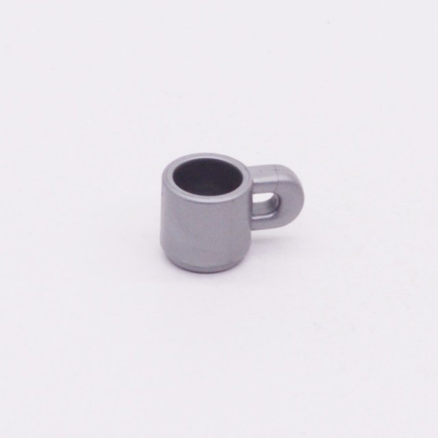 Playmobil 30084220 Tas Mok Grijs - Cup Mug Grey ,  groot uit kunststof in de kleur grijs. Geschikt vanaf 3+.