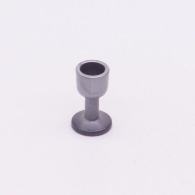 Playmobil 30095720 Wijnglas Zilver - Wine Glass Silver ,  groot uit kunststof in de kleur zilver. Geschikt vanaf 3+.