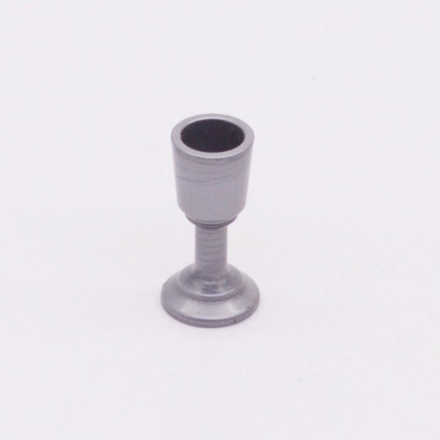 Playmobil 30099300 Drinkbeker Kelk - GR - Drinking Cup Goblet ,  groot uit kunststof in de kleur grijs. Geschikt vanaf 3+.