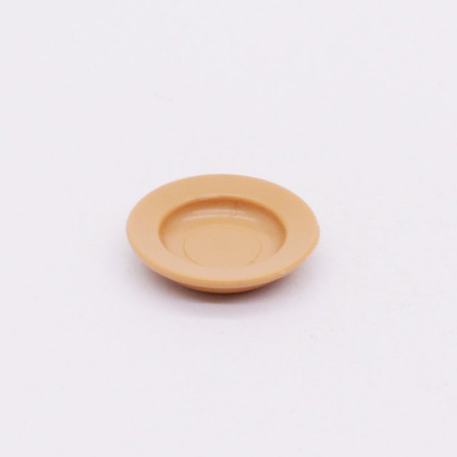 Playmobil 30271750 Bord Diep D20 - BEI - Plate Soup D20 ,  groot uit kunststof in de kleur beige. Geschikt vanaf 3+.