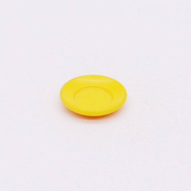 Playmobil 30287740 Bord D17 Geel - Plate D17 Yellow ,  groot uit kunststof in de kleur geel. Geschikt vanaf 3+.