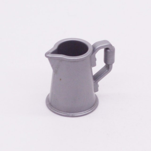 Playmobil 30510812 01 Koffiekan Kruik - M GR - Coffee Pot Jug ,  groot uit kunststof in de kleur grijs. Geschikt vanaf 3+.