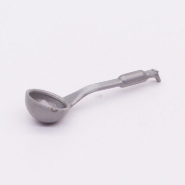 Playmobil 30600280 03 Pollepel Scheplepel - GR - Ladle ,  groot uit kunststof in de kleur grijs. Geschikt vanaf 3+.
