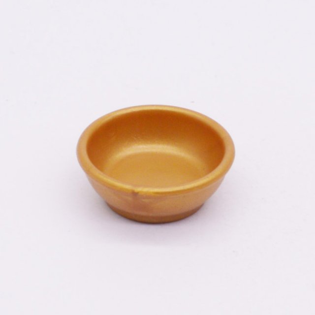 Playmobil 30613960 02 Kom Schaal Medium - GO - Bowl Medium ,  groot uit kunststof in de kleur goud. Geschikt vanaf 3+.