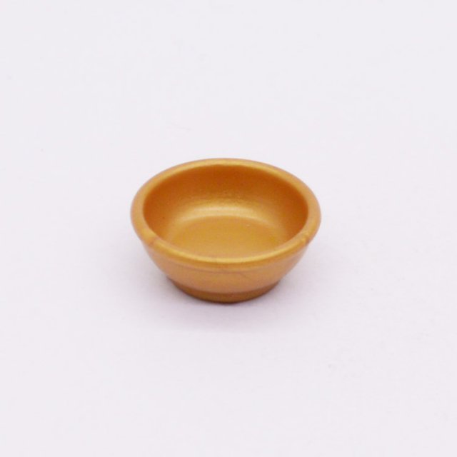 Playmobil 30613960 03 Kom Schaal Klein - GO - Bowl Small ,  groot uit kunststof in de kleur goud. Geschikt vanaf 3+.