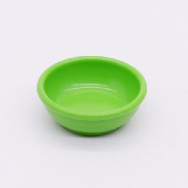 Playmobil 30619600 01 Kom Schaal Groot - GR - Bowl Large ,  groot uit kunststof in de kleur groen. Geschikt vanaf 3+.