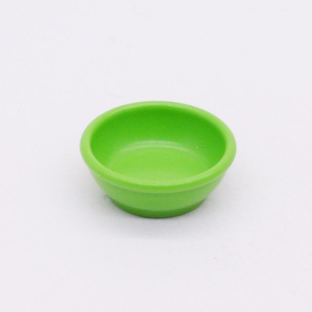 Playmobil 30619600 02 Kom Schaal Medium - GR - Bowl Medium ,  groot uit kunststof in de kleur groen. Geschikt vanaf 3+.