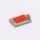 Playmobil 30895402 Plaatcake o Dienblad - Plate Cake o Serving Tray ,  groot uit kunststof in de kleur grijs. Geschikt vanaf 3+.