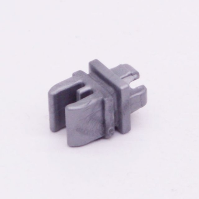 Playmobil 30040073 Klem Zilver Grijs - System-X - Clip Silver Grey ,  groot uit kunststof in de kleur zilver grijs. Geschikt vanaf 3+.