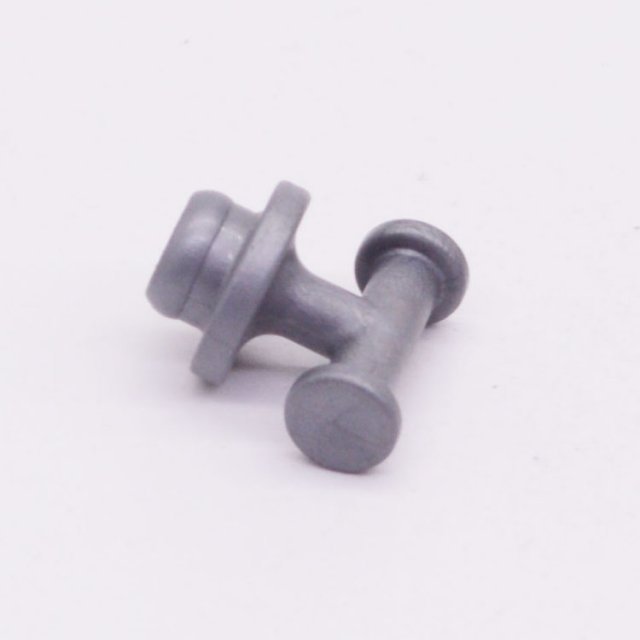 Playmobil 30210570 Bolder Steiger - System-X - Stanchion Dock ,  groot uit kunststof in de kleur grijs. Geschikt vanaf 3+.