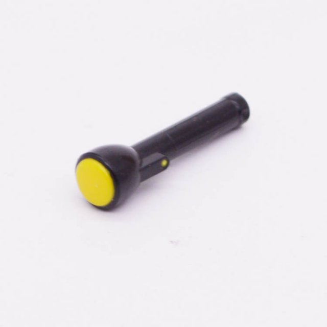 Playmobil 30034630 Zaklamp Zwart - 25 - Flashlight Black ,  groot uit kunststof in de kleur zwart. Geschikt vanaf 3+.