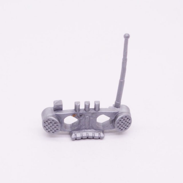 Playmobil 30203350 Radio Cassette Binnenwerk - Radio Cassette Inner Part ,  groot uit kunststof in de kleur grijs. Geschikt vanaf 3+.