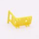 Playmobil 30038970 Onderstel Poppenwagen Geel - Doll Carriage Base Yellow ,  groot uit kunststof in de kleur geel. Geschikt vanaf 3+.