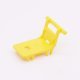 Playmobil 30038970 Onderstel Poppenwagen Geel - Doll Carriage Base Yellow ,  groot uit kunststof in de kleur geel. Geschikt vanaf 3+.