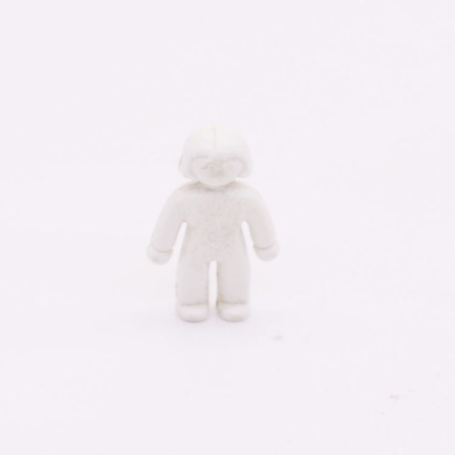 Playmobil 30038990 Speelpop Knuffel Wit - Doll Pluche Toy White ,  groot uit kunststof in de kleur wit. Geschikt vanaf 3+.