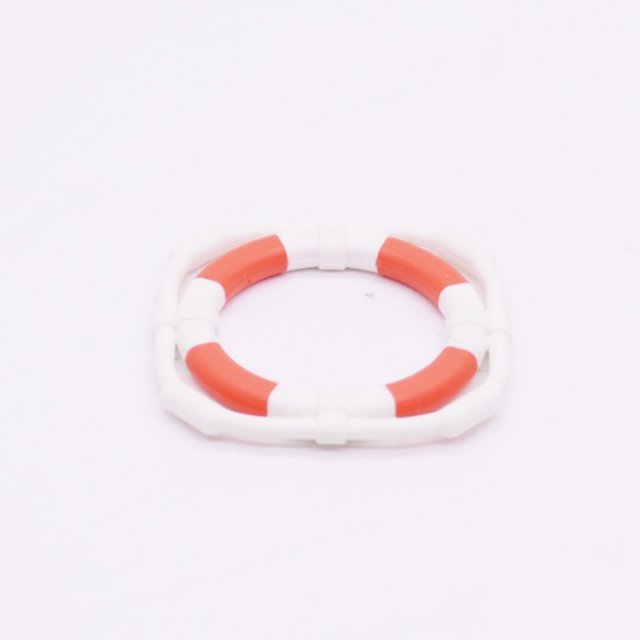 Playmobil 30044720 Reddingsboei - Life Preserver ,  groot uit kunststof in de kleur wit. Geschikt vanaf 3+.