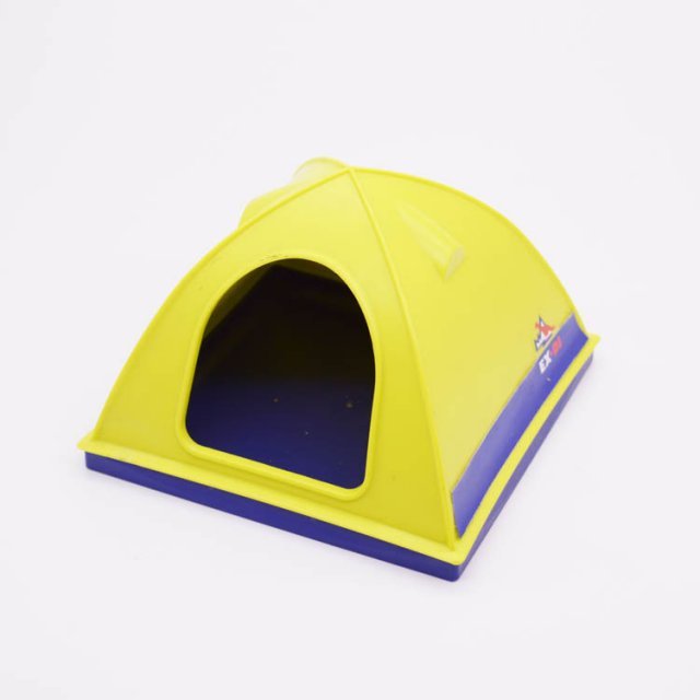 Playmobil 30242040 30242050 Expeditie Tent Compleet - 3184 - Expedition Tent Complete ,  groot uit kunststof in de kleur geel. Geschikt vanaf 3+.