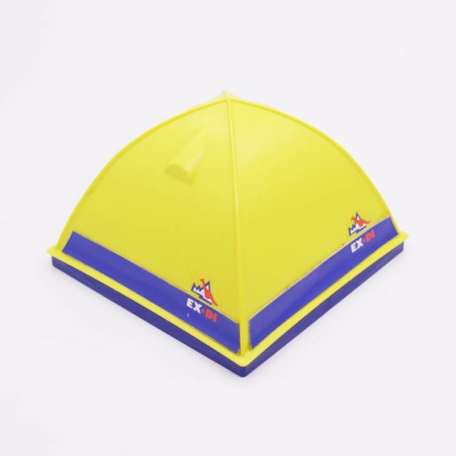 Playmobil 30242040 30242050 Expeditie Tent Compleet - 3184 - Expedition Tent Complete ,  groot uit kunststof in de kleur geel. Geschikt vanaf 3+.