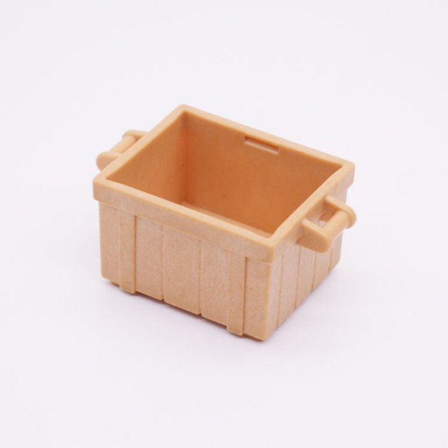 Playmobil 30205570 Krat Hout - Crate Wood ,  groot uit kunststof in de kleur huid. Geschikt vanaf 3+.