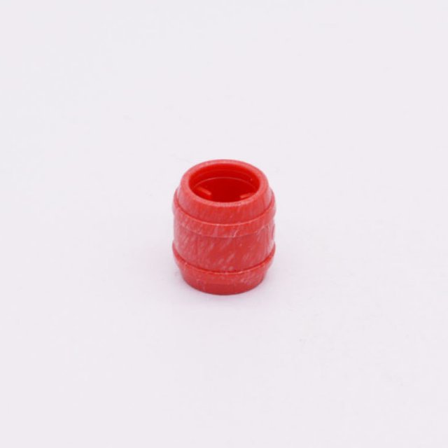 Playmobil 30463220 Houten Vat Klein Open - R - Wooden Barrel Small Open ,  groot uit kunststof in de kleur rood. Geschikt vanaf 3+.