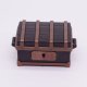 Playmobil 30662370 01 Schatkist Geldkist Zwart - BROKEN - Chest Trunk Black ,  groot uit kunststof in de kleur zwart. Geschikt vanaf 3+.