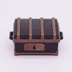 Playmobil 30662370 Schatkist Geldkist m Slot Zwart - Chest Trunk w Lock Black