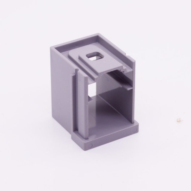 Playmobil 30032480 Onderkast Bureau - Desk Cabinet ,  groot uit kunststof in de kleur d.grijs. Geschikt vanaf 3+.