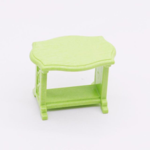 Playmobil 30033132 Tafel Klein - L GR - Table Small ,  groot uit kunststof in de kleur l.groen. Geschikt vanaf 3+.