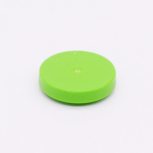 Playmobil 30043453 Zitvlak Stoel Rond - Seat Round Chair ,  groot uit kunststof in de kleur groen. Geschikt vanaf 3+.